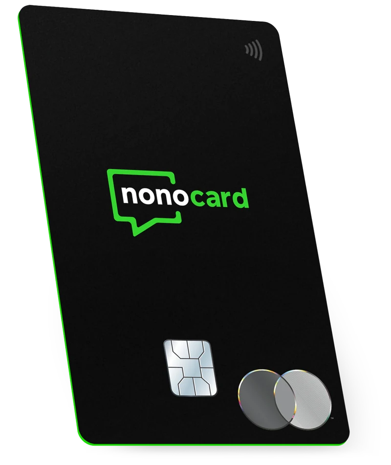 Tarjeta nonocard black